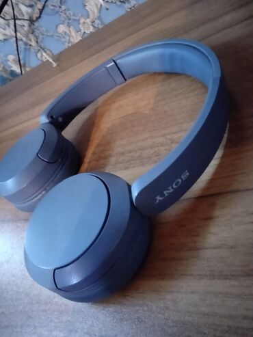 Микрофоны: Новый Беспроводные (Bluetooth) Наушники, Sony, цвет - Синий