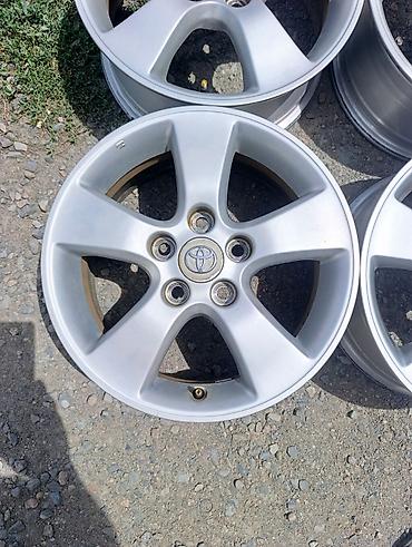 r16 c: Литые Диски R 16 Toyota, Комплект, отверстий - 5, Б/у — 3