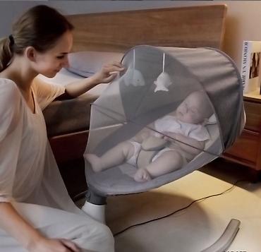 Детские шезлонги: Детский шезлонг, Новый, Электронная, Пластик, цвет - Серый — 6