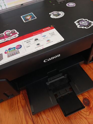 Printerlər: Canon 540 satıram M rəngin yaxşı içləmir xətt-xətt olur qalan rənglər