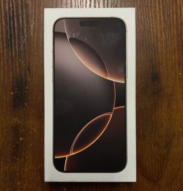 телефон iphone 7: IPhone 16 Pro, Жаңы, 256 ГБ, Desert Titanium