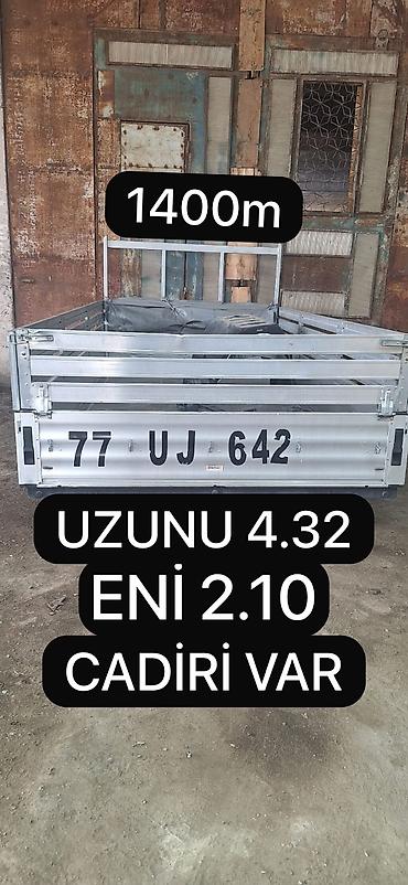 qoşqu yeri: Galvanizli yük qoşqusu/bortruq kabinəsi sprintel kuzasi - Ölçülər — 1