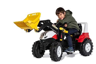 patike 4us: Rolly Toys Traktor Steyr 6300 Terrus CVT sa utovarivačem – vozilo na — 2