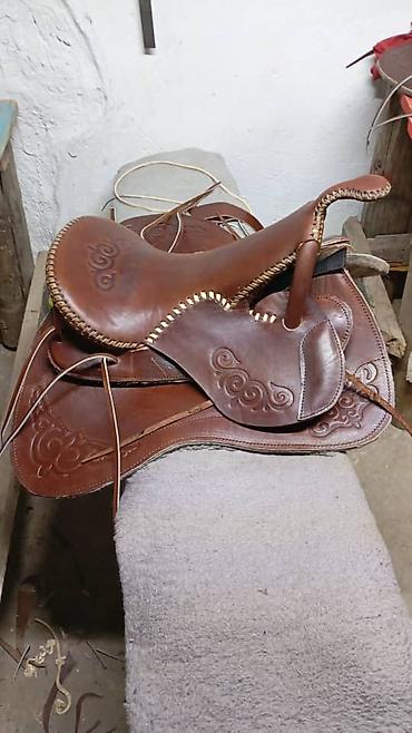 Товары и оборудование для с/х животных: Кожаное конское седло с упряжью Обмен нет только заказ комплект — 10