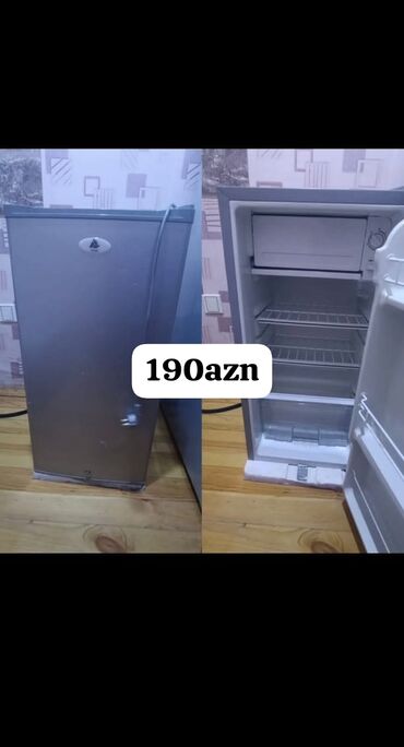 hell soyuducu: 1 qapılı Fischer Soyuducu Satılır, rəng - Boz