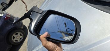 Зеркала: Боковое левое Зеркало Subaru 2004 г., Б/у, цвет - Серебристый, Оригинал