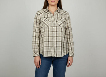 kurtka koszulowa z welna: Women`s shirt, size XL