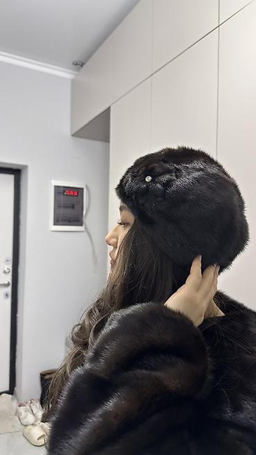 Шубы: Шуба и шапочка - Материал: натуральный мех норки - Цвет: глубокий — 8