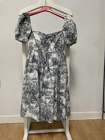 Повседневные платья: Летние платья, выбор из 4 моделей. 1) Бежевое хлопковое платье миди с — 3