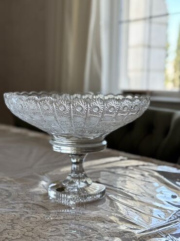 Digər dəstlər və servizlər: Çex Tom kristal süfrə dəsti – geniş seçim Giymetler Meyve vazasi — 3