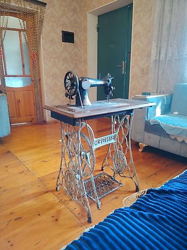 tikis masni: Vintage Singer tikiş maşını – pedallı stolüstü model. Xüsusiyyətlər — 1