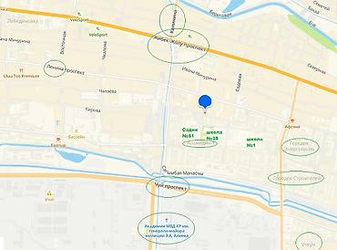 nova grant: 1 комната, 36 м², Аламедин-1 мкр Элитка, 5 этаж, Евроремонт — 9