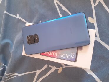 Redmi Note 9 Pro, 128 GB, rəng - Mavi, Barmaq izi, İki sim kartlı