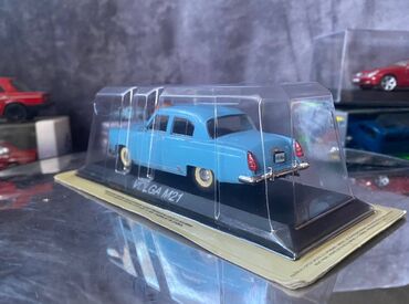 Avtomobil modelləri: Коллекционная модель GAZ-M21 Volga light blue 1958 Altaya Scale — 8