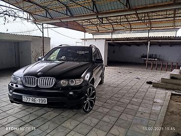 for x5 magic: BMW X5 (E53) – mat qara rəngli, şəhər və off-road üçün rahat SUV — 4