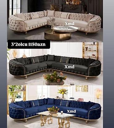 Masa və oturacaq dəstləri: Masa və 6 stul dəsti – Xmd • Komplekt: 1 yemək masası + 6 ədəd stul — 125