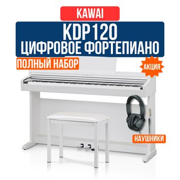 Скрипки: Акция! Цифровое пианино Kawai KDP120 + RH-5 Идеальный вариант для