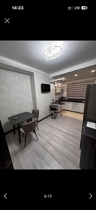 пол дом район пишпек: 2 комнаты, 69 м², Верхний Джал Элитка, 7 этаж, Дизайнерский ремонт — 2