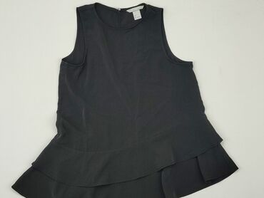 czarne bluzki bez rękawów: Blouse, H&M, XS (EU 34), condition - Very good