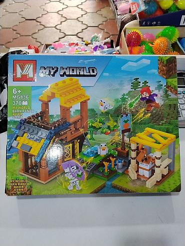 конструкторы minecraft: Конструктор MY WORLD “Barn Ranch” (MG836) - Тематика: ферма в стиле — 1