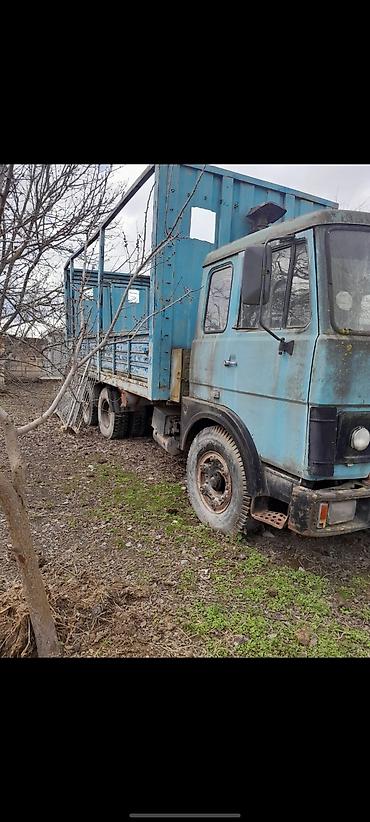 фургоны категории б: Yük maşını – 6x4 təkər formulu, mavi rəngli bortlu/karkaslı yük kuzovu — 1