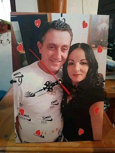 Satovi za kuću: Personalizovani zidni/sobni sat sa vašom fotografijom ZIDNI sat sa — 8