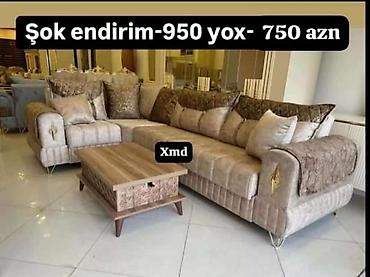 Divan və kreslo dəstləri: Yeni, Künc divan, Divan — 1