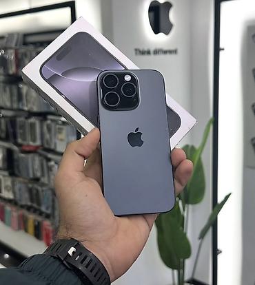 iphone 256: IPhone 16 Pro, Б/у, 256 ГБ, Black Titanium, Коробка, 89 % — 2