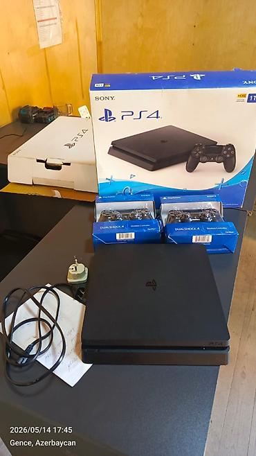 sony trinitron: Ps4 silim satilir 1TB yaddaş surum 13.02 Yenidir 1 defe qosulub pul — 2