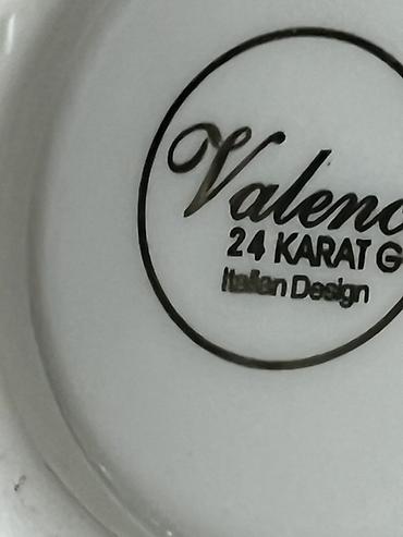 valentin: Qəhvə dəsti, rəng - Mavi, Farfor, Versace — 7