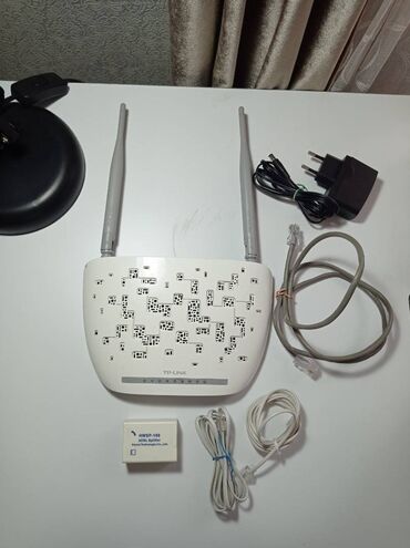 кабель вга: WiFi роутер+ADSL модем TP-LINK TD-W8961ND Wireless N ADSL2+ Modem