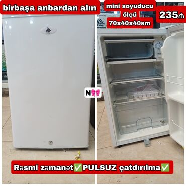 mini soyuducu tap az: Mini Fischer Soyuducu Satılır, rəng - Ağ