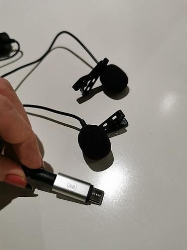 led brojevi: Mikrofon za telefon i kameru sa dve bubice, pogodan za intervjue, sa — 1