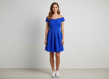 srebrna długa sukienki na wesele: Zofix, Women`s dress, size L