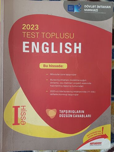 fizika güvən 2 ci hissə 2023 pdf: İngilis dili Testlər 11-ci sinif, DİM, 1-ci hissə, 2023 il