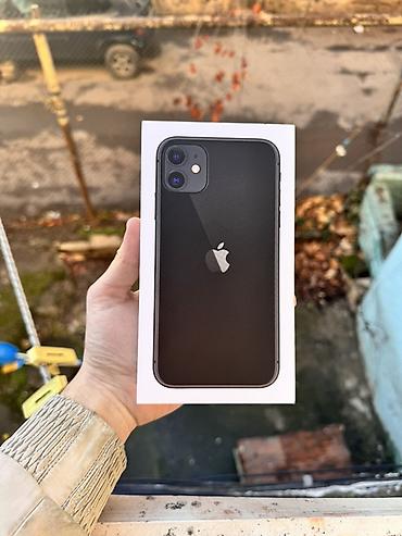Apple iPhone: IPhone 11, 64 GB, Qara, Barmaq izi, Face ID — 6