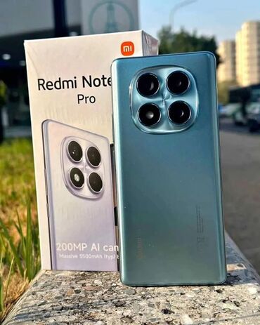 Redmi: Redmi, Redmi Note 14 Pro, Б/у, 512 ГБ, цвет - Голубой, 2 SIM