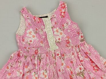 sukienki marszczone na brzuchu: Sukienka, H&M, 1.5-2 lat, 86-92 cm, stan - Bardzo dobry