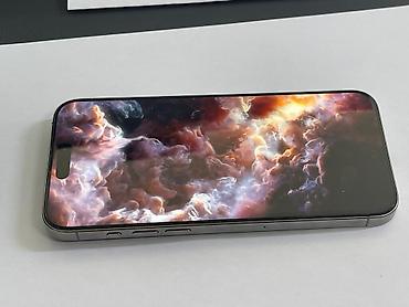 mini iphone: IPhone 15 Pro Max, Б/у, 256 ГБ, Natural Titanium, Защитное стекло — 9