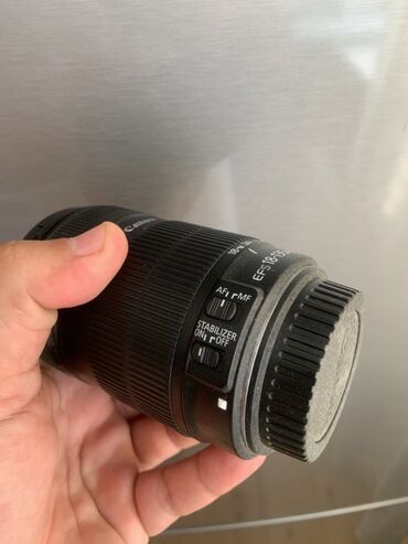 Kompüter, noutbuk və planşetlər: Canon markalı, "EF-S 18-135mm Image Stabilizer" optik stabilizatorlu