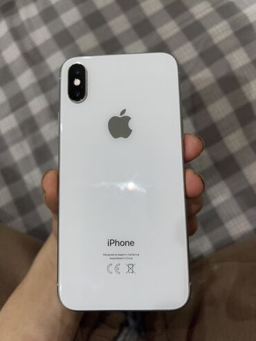 айфон 15: IPhone X 12000 сом АКБ 100% 64 ГБ В хорошем состоянии Экран