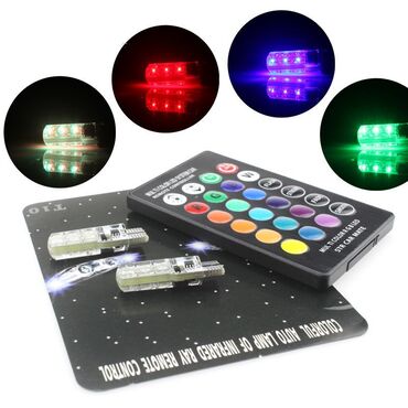 Tuning oprema: Led sijalica t10 rgb 16boja+daljinski (15) model t10 16 boja 12v na lalafo.rs — 6 Tuning oprema: Led sijalica t10 rgb 16boja+daljinski (15) model t10 16 boja 12v — 6