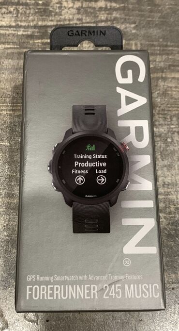 amazfit gts бишкек: GPS-смарт-часы Garmin Forerunner 245 Music с расширенными функциями