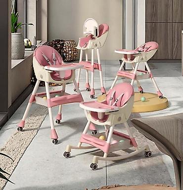 sandale clara barson: Stolica za hranjenje BABY LINE Y53 – Lena Pink (šifra: Y53pink-130) — 1