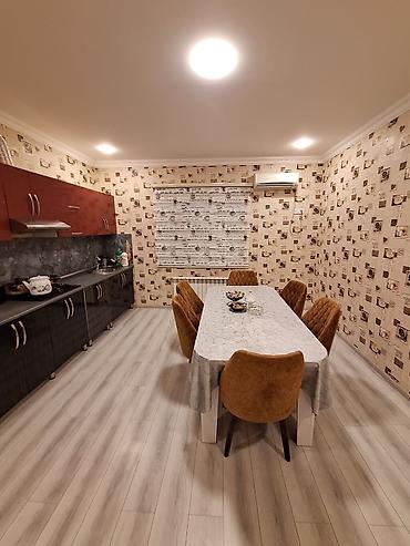 bileceri kiraye evler: 5 otaqlı mənzil – geniş və işıqlı - Zal: Mərmərə bənzər dekorativ — 4
