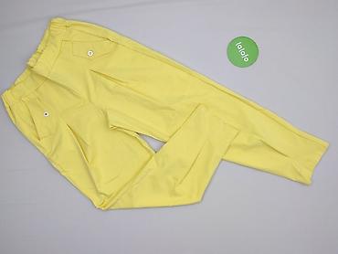 szerokie spodnie pull: Spodnie materiałowe damskie, rozmiar S — 2