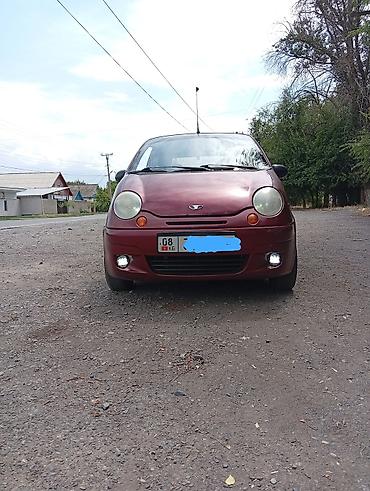 матиз сиден: Daewoo Matiz: 2009 г., 0.8 л, Механика, Бензин, Хэтчбэк — 1