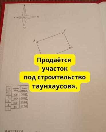 кара балта участка: 6 соток, Для строительства, Тех паспорт, Договор купли-продажи, Красная книга — 2
