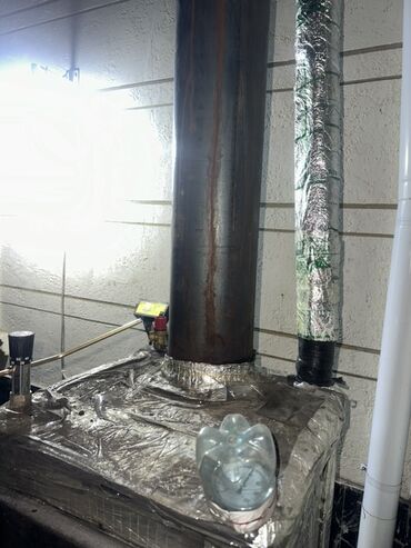 Буржуйки: Твердотопливная печь-утилизатор (металл) Котел полуавтомат 300-330кв — 3