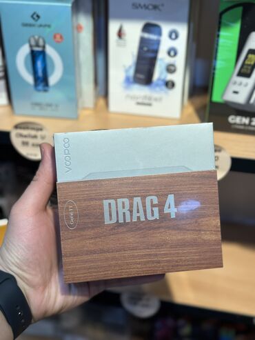 Qəlyan, vayp və aksesuarları: DRAG 4 VOOPOO Xüsusiyyətləri Üst Hava Girişi Sızdırmaz Birdə ikili — 9